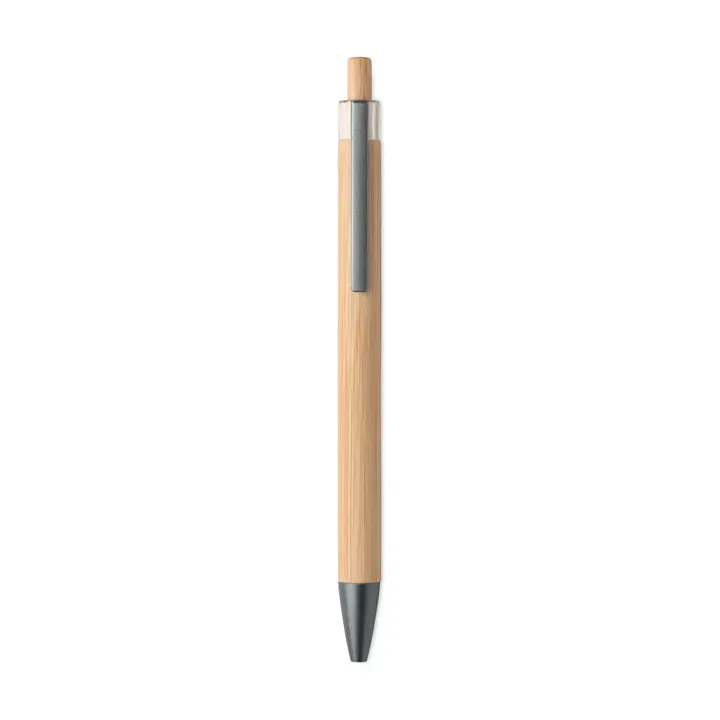 Push button bamboo pen - MO2595 (MOCN#40)